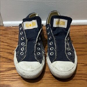 Converse Blue Slip-On Sneakers